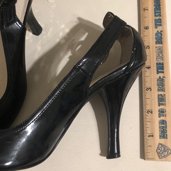 Peep Toe Patent Pumps - Like New! - Picture 4 of 4